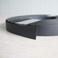 Factory directamente muebles de plástico negro cinta de bandas de borde de PVC